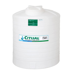 Cisterna vertical 2,500 litros